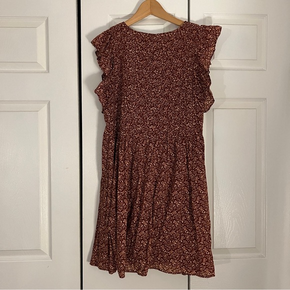 Madewell florentine floral pintuck mini dress - Picture 8 of 8